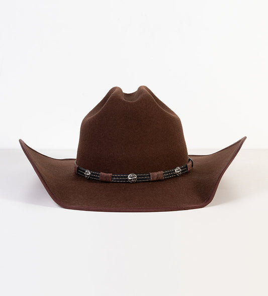【US-SHIPPING】Hot Selling Fashionable Brown Wide Brim Cowboy Hat